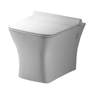 Унитаз подвесной Azario Trend AZ-2024 безободковый с сиденьем микролифт